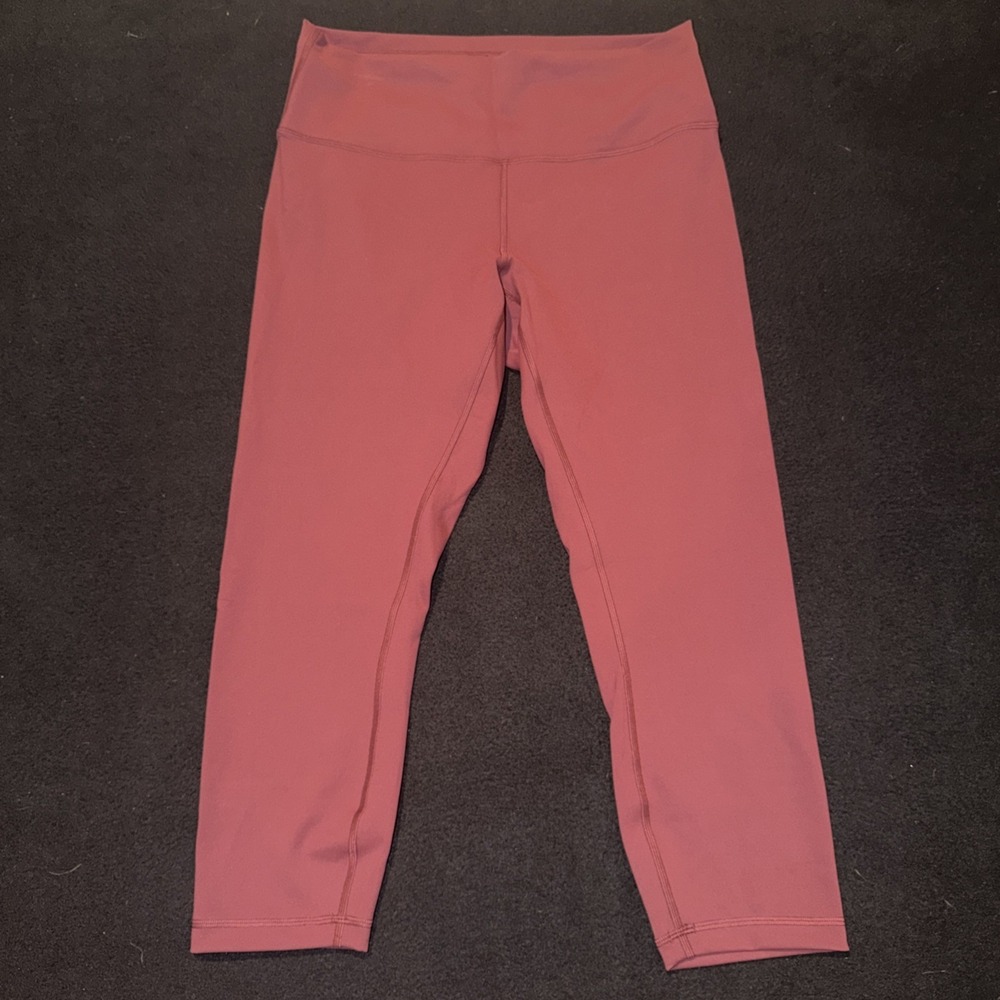 Lululemon Wunder Train High Rise NWOT Burgundy Size 14
